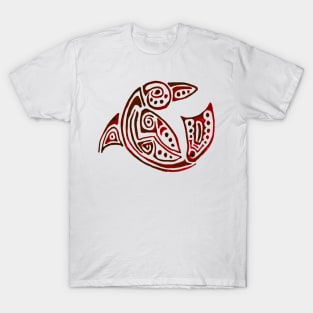 Red dolphin T-Shirt